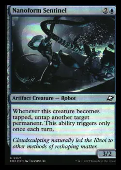 Nanoform Sentinel Foil Edge of Eternities MTG NM - Image 1