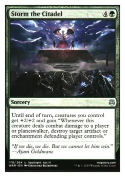 Storm the Citadel War of the Spark MTG - NM+ (Mythic Relics) - Image 1
