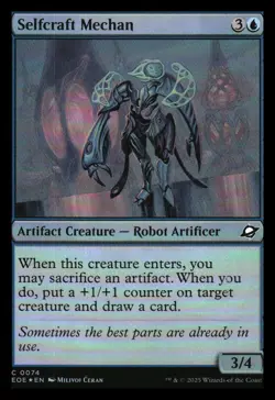 Selfcraft Mechan Foil Edge of Eternities MTG NM - Image 1