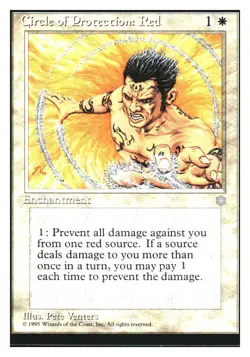 Circle of Protection: Red Ice Age MTG - NM+ - Image 1