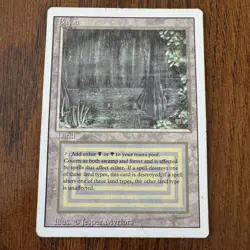 Magic The Gathering 1994 Bayou Rare Revised Edition - Image 1