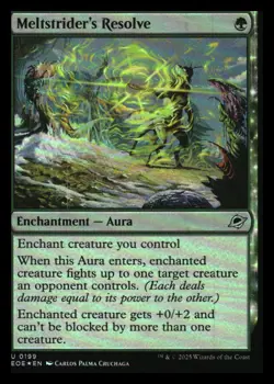 Meltstrider's Resolve Foil Edge of Eternities MTG NM - Image 1