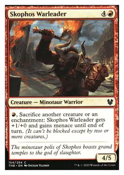 Skophos Warleader Theros Beyond Death MTG - NM+ - Image 1