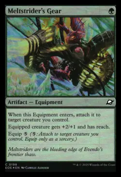 Meltstrider's Gear Foil Edge of Eternities MTG NM - Image 1