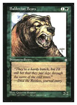 Balduvian Bears Ice Age MTG - NM+ - Image 1