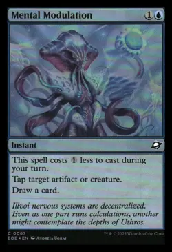 Mental Modulation Foil Edge of Eternities MTG NM - Image 1