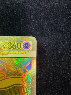 Pokemon TCG Mega Gardevoir EX 187/132 Mega Hyper Rare Gold Mega Evolutions - Image 4