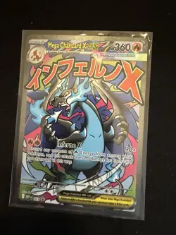 Pokemon Mega Charizard X EX Me: Mega Evolution Promo 023 Holo 360 HP English - Image 1