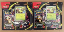 2 Pokemon Mega Evolution Perfect Order Blister Packs w/3 packs each English - Image 1