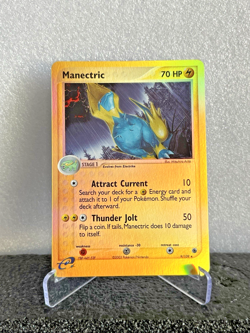 Manectric Holo Rare 9/109 EX Ruby & Sapphire 2003 Pokemon TCG NM - Image 2