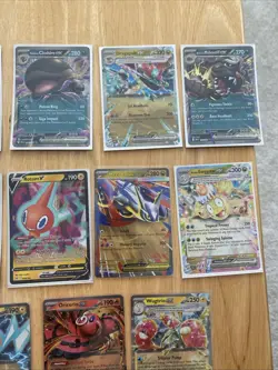 14 Modern Pokemon Card Lot - Includes 13 Exs and 1 V Pokemon Card NM S&V +Mega - Image 3