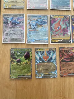14 Modern Pokemon Card Lot - Includes 13 Exs and 1 V Pokemon Card NM S&V +Mega - Image 4