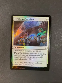 Fortifying Provisions - Foil - Throne of Eldraine - Magic the Gathering - MTG - Image 1