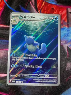 Wartortle 171/165 Sv: Scarlet & Violet 151 Holo Pokemon TCG NM - Image 1