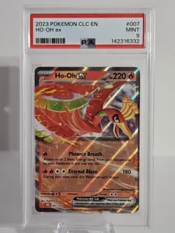 2023 Pokemon CLC en #007 Ho-Oh EX PSA 9 Mint - Image 1