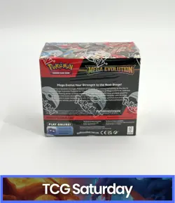 2025 POKEMON ME01 MEGA EVOLUTION BASE SET BOOSTER BOX WITH TOPPER PROMO SEALED - Image 2