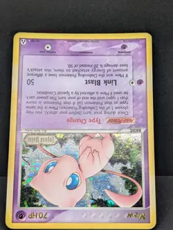 Mew 10/92 Legend Maker Reverse Holo Ultra Rare Pokemon TCG Nintendo vintage LP - Image 4