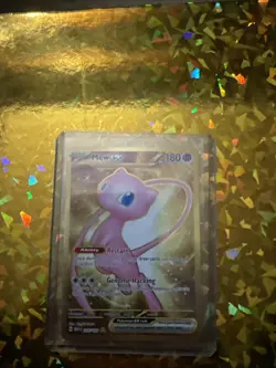 Pokemon TCG Mew EX 205/165 Scarlet & Violet Holo Hyper Rare NM Condition - Image 1