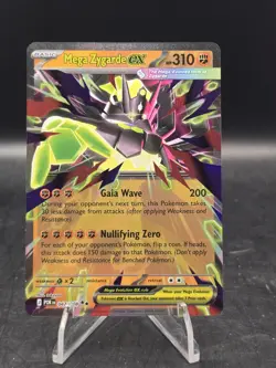 Pokemon TCG Mega Zygarde ex 047/088 ME03: Perfect Order Double Rare Holo NM - Image 1