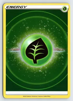 GRASS ENERGY 152/159 ULTRA RARE CROWN ZENITH POKEMON LP - Image 1