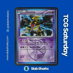2013 POKEMON BLACK & WHITE PLASMA STORM #62/135 GIRATINA - Image 1