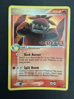 Camerupt - #4/107 - EX Deoxys - Stamped Reverse Holo Pokemon Nintendo English - Image 1
