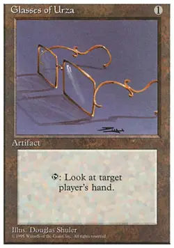 Glasses of Urza - Light Play MTG 4th Edition - Image 1
