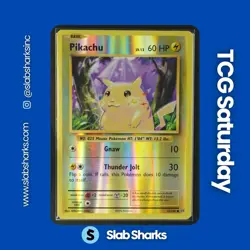 2016 POKEMON XY EVOLUTIONS #35/108 PIKACHU REVERSE HOLO - Image 1