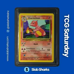 2000 POKEMON BASE SET 2 #35/130 CHARMELEON - Image 1