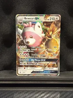Bewear GX SM34 Pokemon TCG Sun & Moon: Black Star Promo NM - Image 1