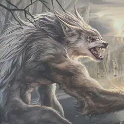 MTG Ultra PRO Playmat Signed Magali Villeneuve 149/200 Double-Sided 2024 Wolves - Image 3