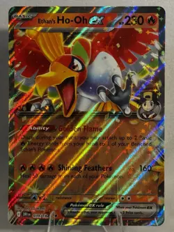 Ethan's Ho-oh ex 039/182 - Destined Rivals - Pokemon TCG - Double Rare - Image 1