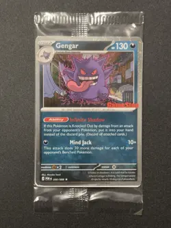Pokemon Gengar 050/088 130 HP Infinite Shadow Mind Jack Promo Holo Stage 2 - Image 1