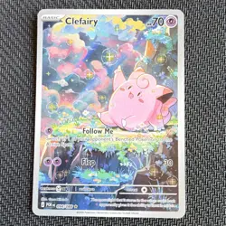 Pokemon Clefairy illustration, rare (Perfect Order) 094/088 70 HP English - Image 1