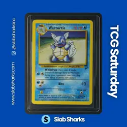 2000 POKEMON BASE SET 2 #63/130 WARTORTLE - Image 1
