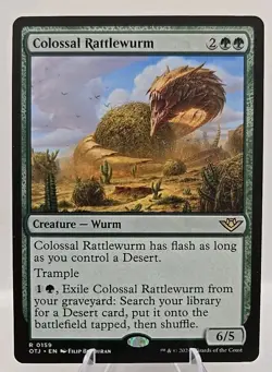 Colossal Rattlewurm MTG Outlaws of Thunder Junction Regular - Image 1