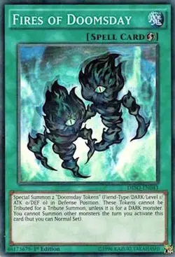 Yugioh - Fires of Doomsday (Super Rare) (1st Edition) - DESO-EN043 (P) - Image 1