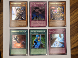 Yugioh Buster Blader Pharaoh's Servant Unlimited 050 and 5 other SR/URs - Image 1