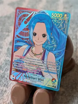 Nefeltari Vivi Alt Art Leader EB03-001 One Piece Heroines Edition English - Image 1