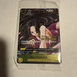 One Piece Boa Hancock Pre Release Event Winner P-115 Sealed Holo Stamp Op-15 - Image 1