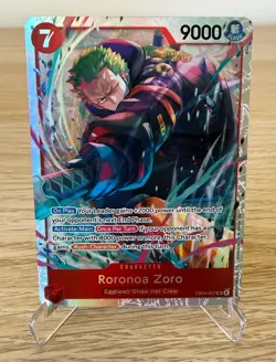 One Piece _ Roronoa Zoro_ EB04-007 SR _ OP15 _ ENGLISH - Image 1