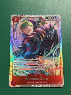 One Piece Roronoa Zoro EB04-007 SR ENGLISH OP15 - Image 1