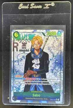 2025 One Piece Carrying On His Will Sabo Secret Rare Alternative Art #OP13-120 - Image 1