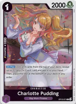 Charlotte Pudding Foil OP12-071 Legacy of the Master One Piece - Image 1