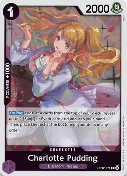 Charlotte Pudding Foil OP12-071 Legacy of the Master One Piece - Image 1