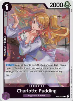 Charlotte Pudding Foil OP12-071 Legacy of the Master One Piece - Image 1