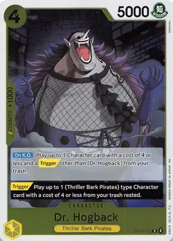 Dr. Hogback Foil OP14-110 The Azure Sea's Seven One Piece - Image 1