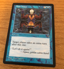 Time Warp #97 (LP) Tempest TMP Magic MTG - Image 1