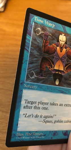 Time Warp #97 (LP) Tempest TMP Magic MTG - Image 4