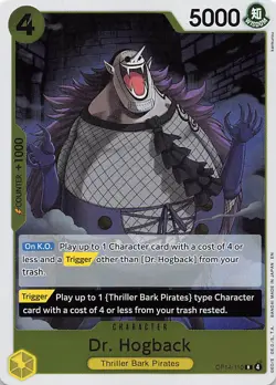 Dr. Hogback Foil OP14-110 The Azure Sea's Seven One Piece - Image 1
